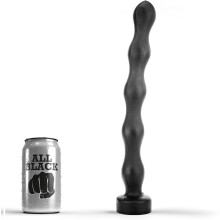 All Black Anal Plug med Baller 32 cm