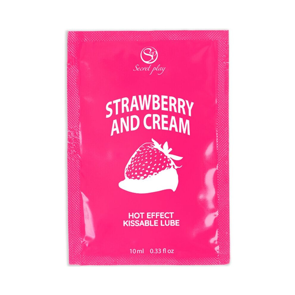 Secretplay Cosmetic Cream Secretplay - Single Dose Lubricant Strawberries & 10 Ml