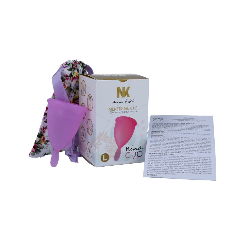 Nina Kikã Purple - Menstrual Cup - Size L