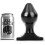 ALL BLACK - ANAL PLUG 16X8 CM 1