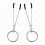 KINK - THIN NIPPLE CLAMPS WITH O-RING 7 CM 1