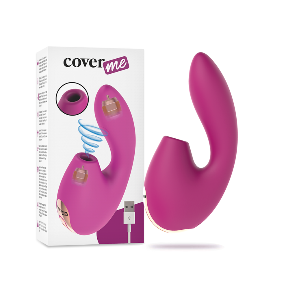 Coverme - Clitoral Sucker & Powerful G-Spot Rush Vibrator