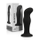 BLACK&SILVER - SEAN PLUG ANAL PREMIUM SILICONE BLACK 1