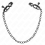 KINK - FLAT CHAIN NIPPLE CLAMPS BLACK 30 CM 1