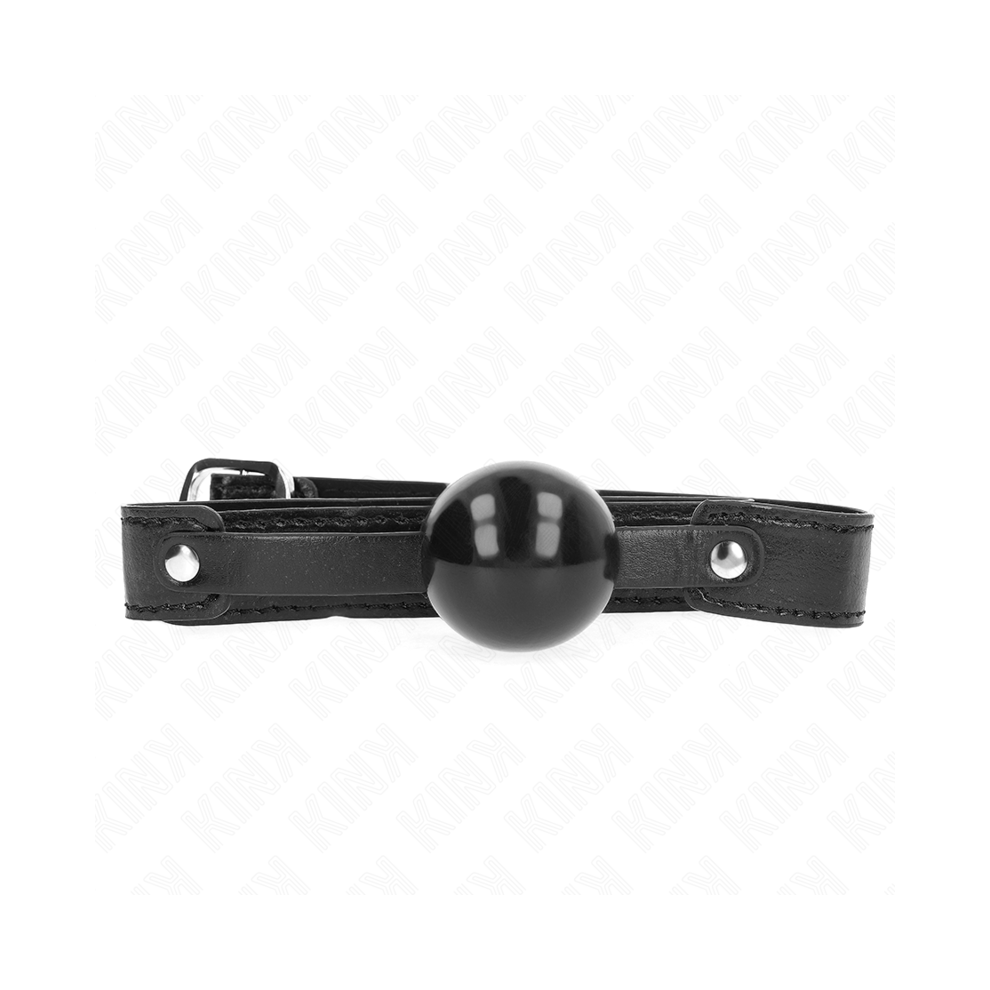 Kink Collar & Gag Kink - Soft Tpe Ball 4 Cm Gag Model 2 65 X 2.5 Cm