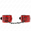 KINK - DARK RED WRIST CUFFS 23 X 5 CM 1