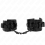 KINK - WRIST RESTRAINTS BLACK ADJUSTABLE 20-30 CM X 6 CM 1