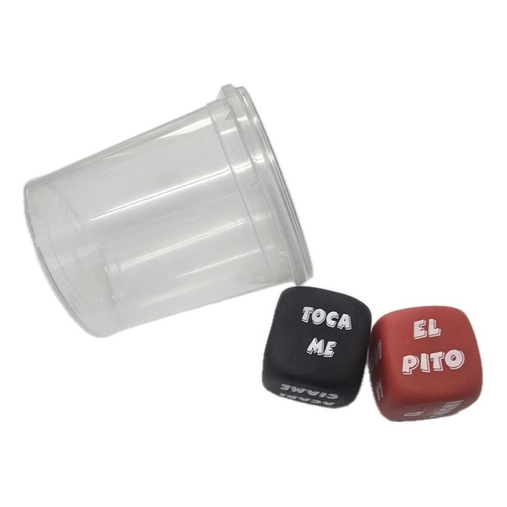 Diablo Picante - Dice Game Verb + Body Part With Cup