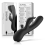 BLACK&SILVER - JAMIE RECHARGEABLE SILICONE RABBIT STIMULATOR BLACK 1