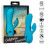 CALEXOTICS - SUNSET BEACH SEDUCER VIBRATOR & STIMULATOR 10 FUNCTIONS BLUE 1
