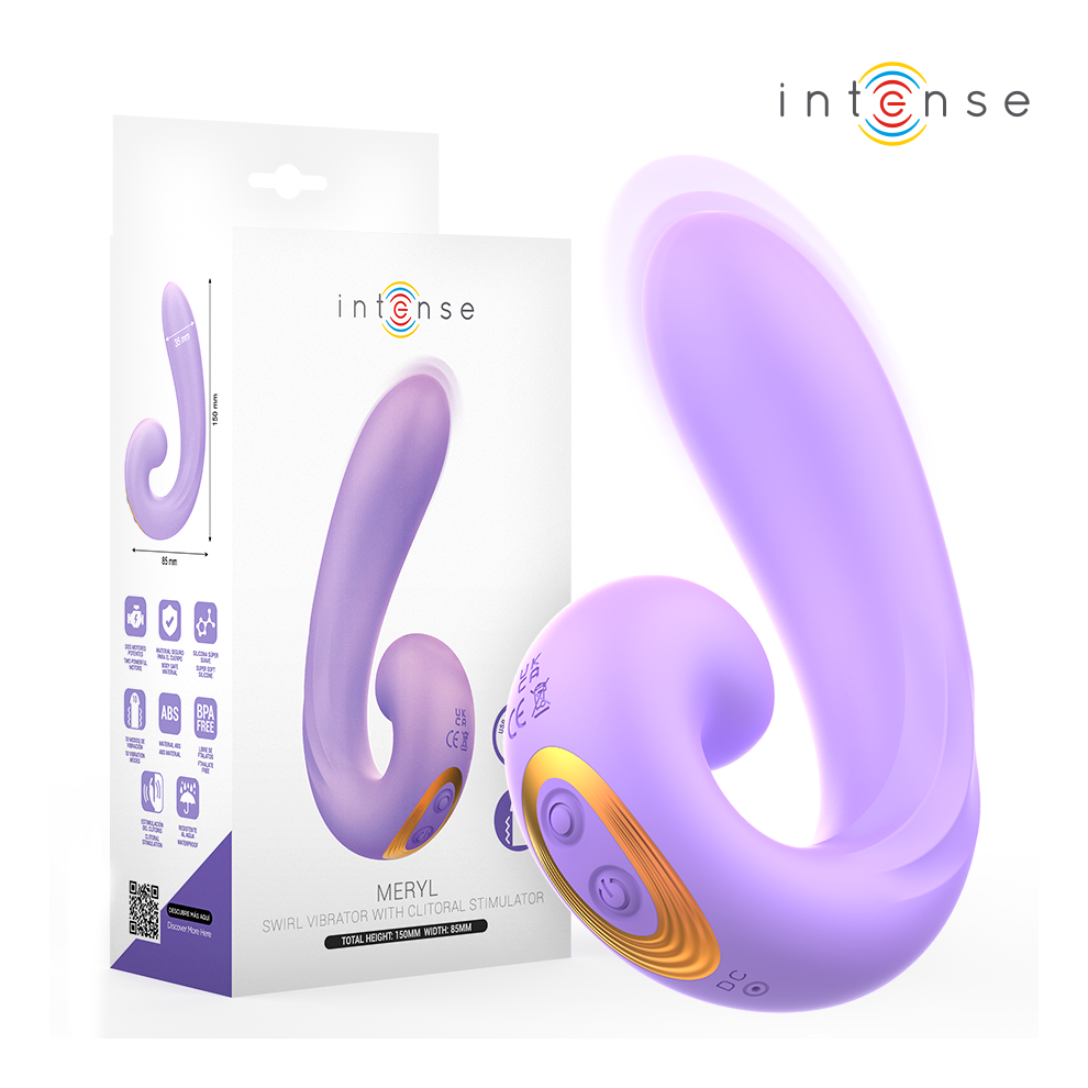 Intense Fun Intense - Meryl Double Vibration Clitoris Stimulator