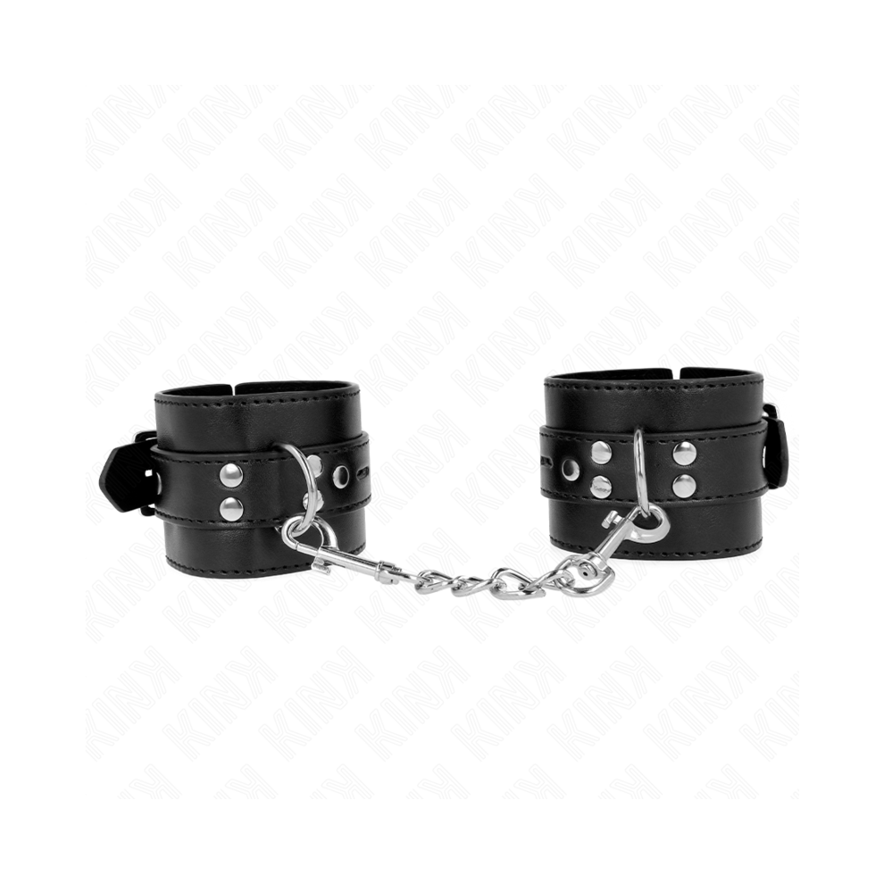 Kink Wrist Restraint Black Kink - Wrist Restraints With Belt Adjustable 17-28 Cm X 6 Cm
