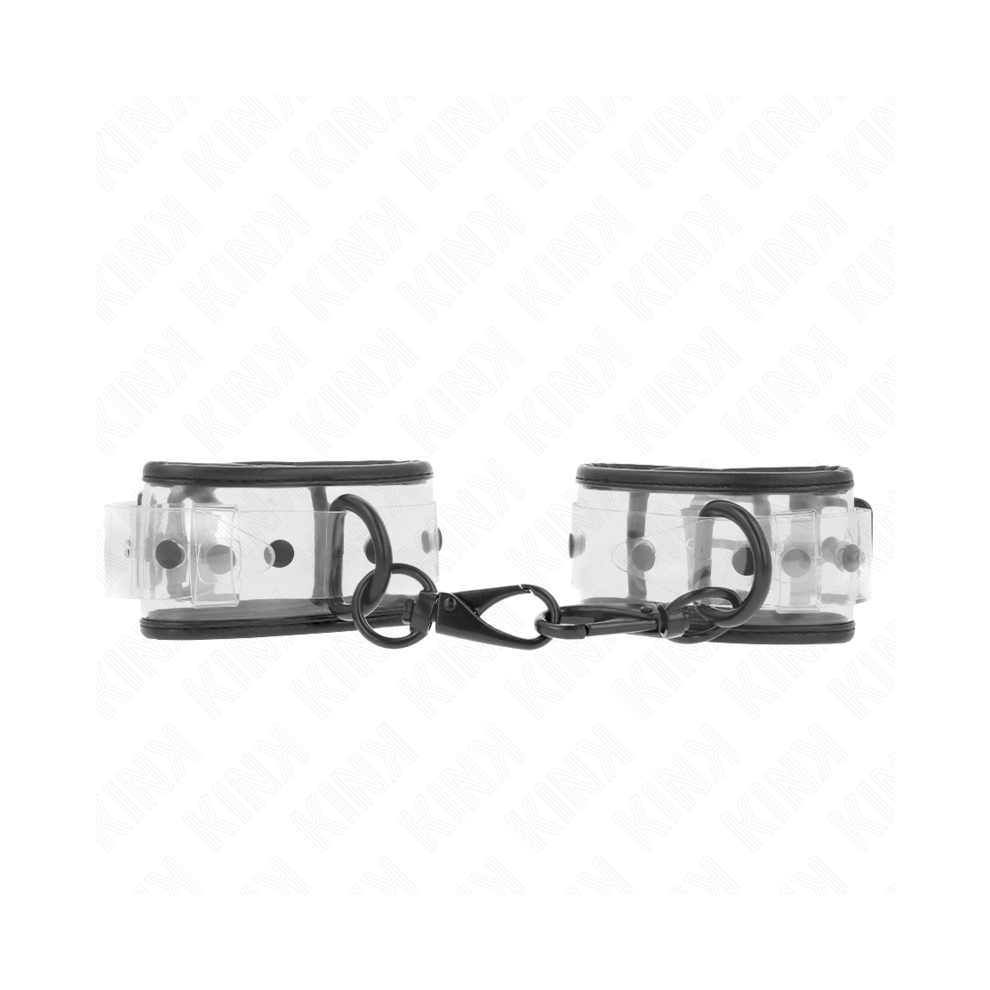 Kink Wrist Restraint Kink - Clear Wrist Cuffs Adjustable 18-30 Cm X 5.5 Cm
