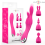 INTENSE - CHER VIBRATOR WITH 20 PATTERNS AND INTERCHANGEABLE HEADS 1