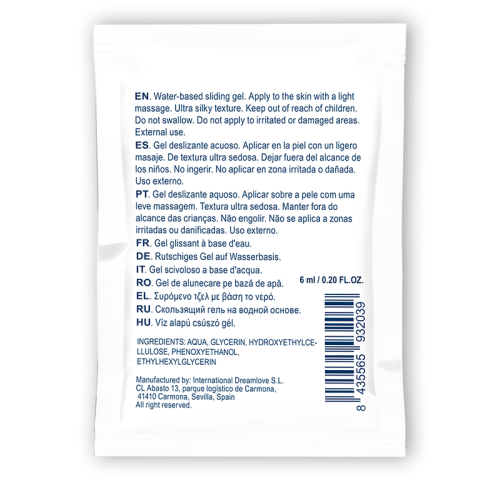 WATERFEEL - NEUTRAL WATER-BASED SLIDING GEL 6 ML 2