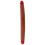 GET REAL - DOUBLE-ENDED SILICONE DILDO CARAMEL 40 CM 1