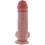 GET REAL - DELUXE REALISTIC PENIS WITH TESTICLES EXTRA THICK 23 CM 1