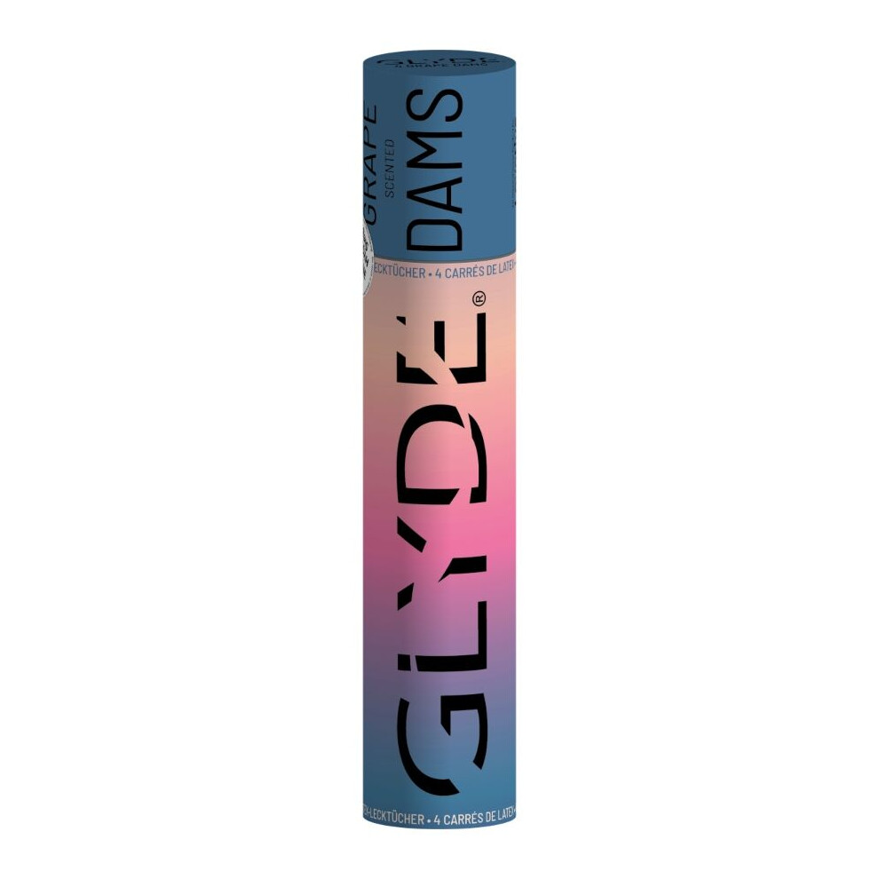 Sheer Glyde - Dams Laminas Latex Oral Sex Grapes