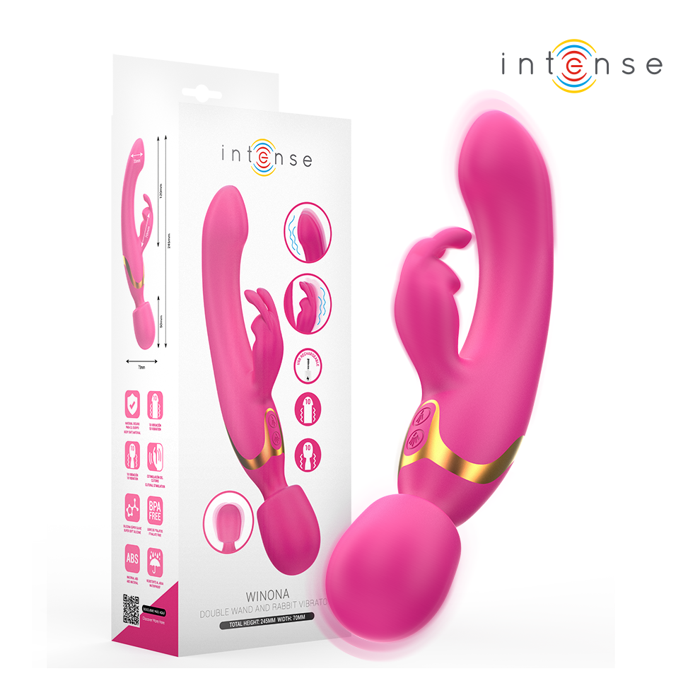 Intense Fun Intense - Winona Double Vibrator Rabbit & Wand