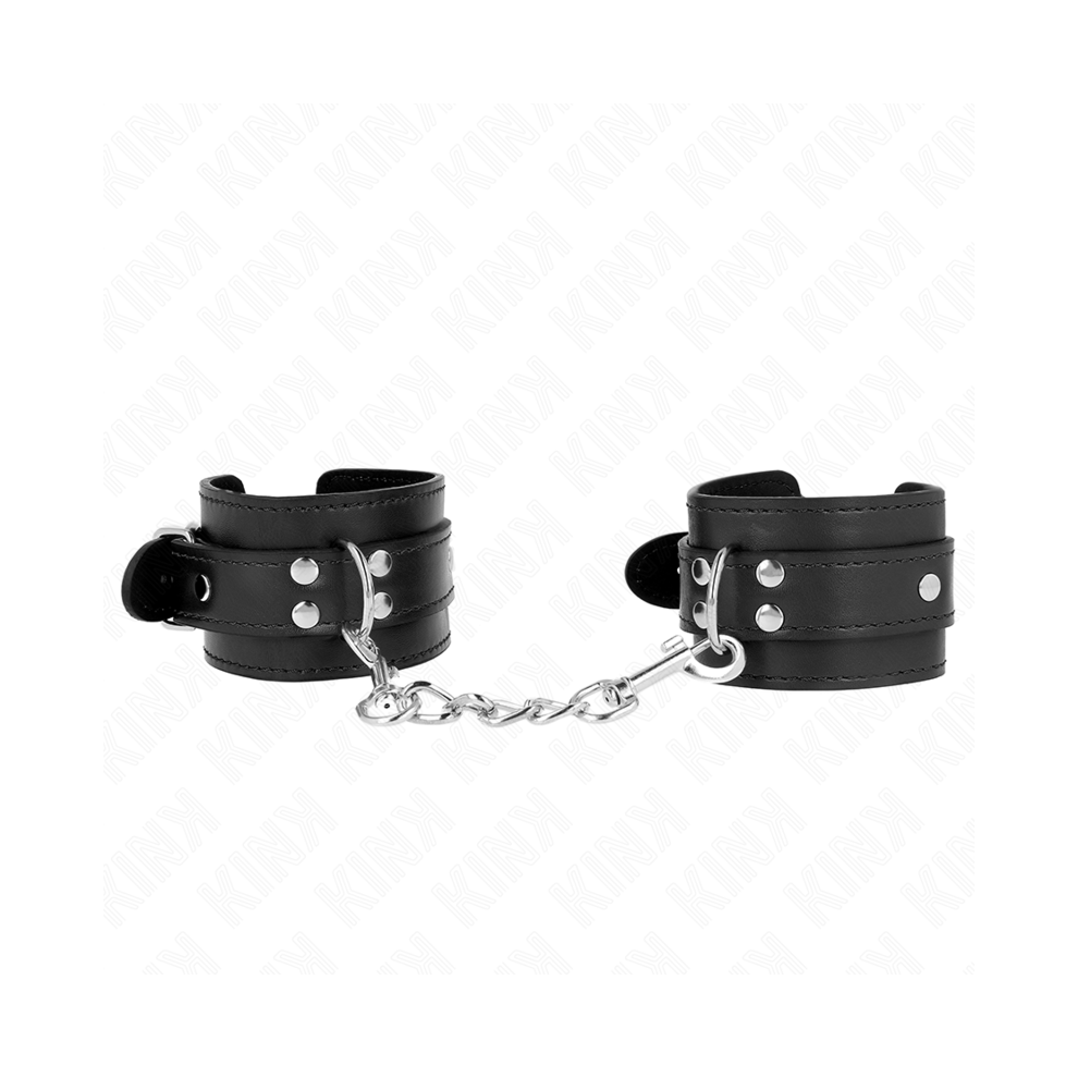 Kink Wrist Restraint Black Kink - Simple Wrist Restraints Adjustable 20-23 Cm X 5.5 Cm