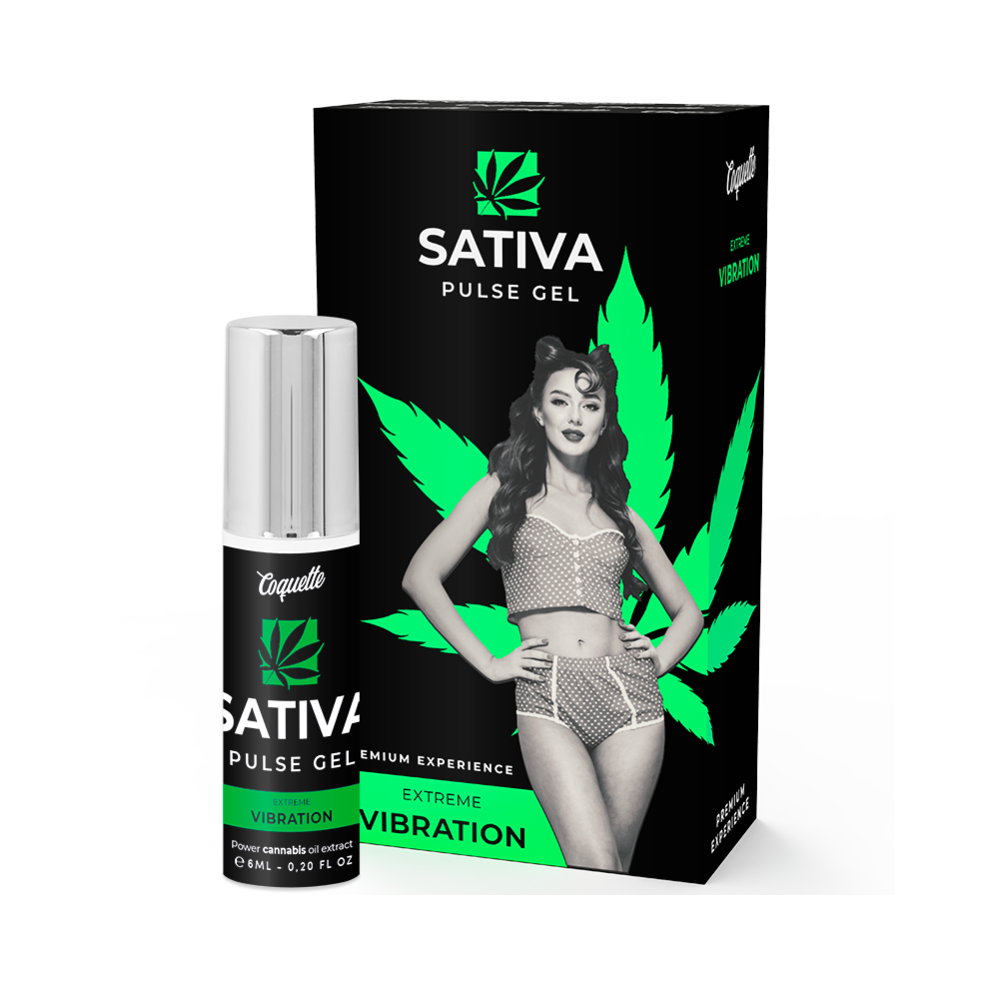 Coquette Cosmetics Coquette Chic Desire - Pulse Gel Sativa Extreme Vibration Premium 6Ml