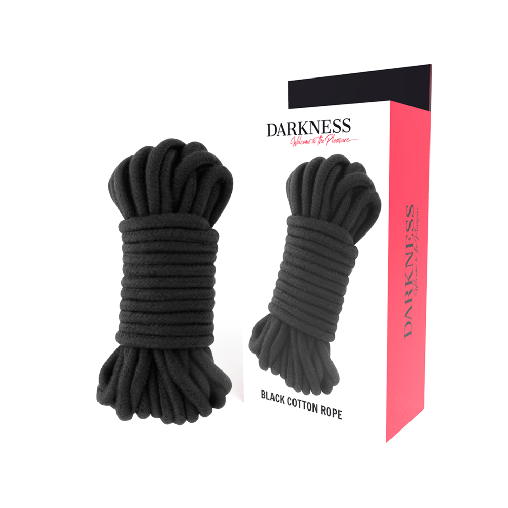 Darkness Bondage Black Darkness - Japanese Rope 5 M