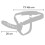 HIDDEN DESIRE - INFERNO PENIS SLEEVE STRAP-ON 20 CM 2