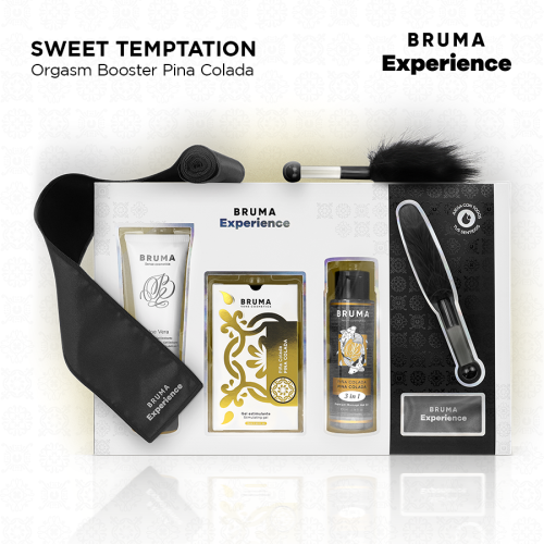 BRUMA XPERIENCE - SWEET PINA COLADA TEMPTATION PACK WITH ORGASM ENHANCER 1
