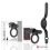 BLACK&SILVER - AGRON REMOTE CONTROL COCKRING WATCHME 1
