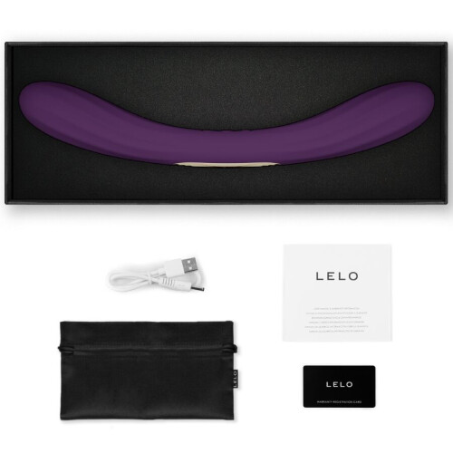 LELO LELO - BOOMERANG DOUBLE ENDED VIBRATOR PURPLE 2