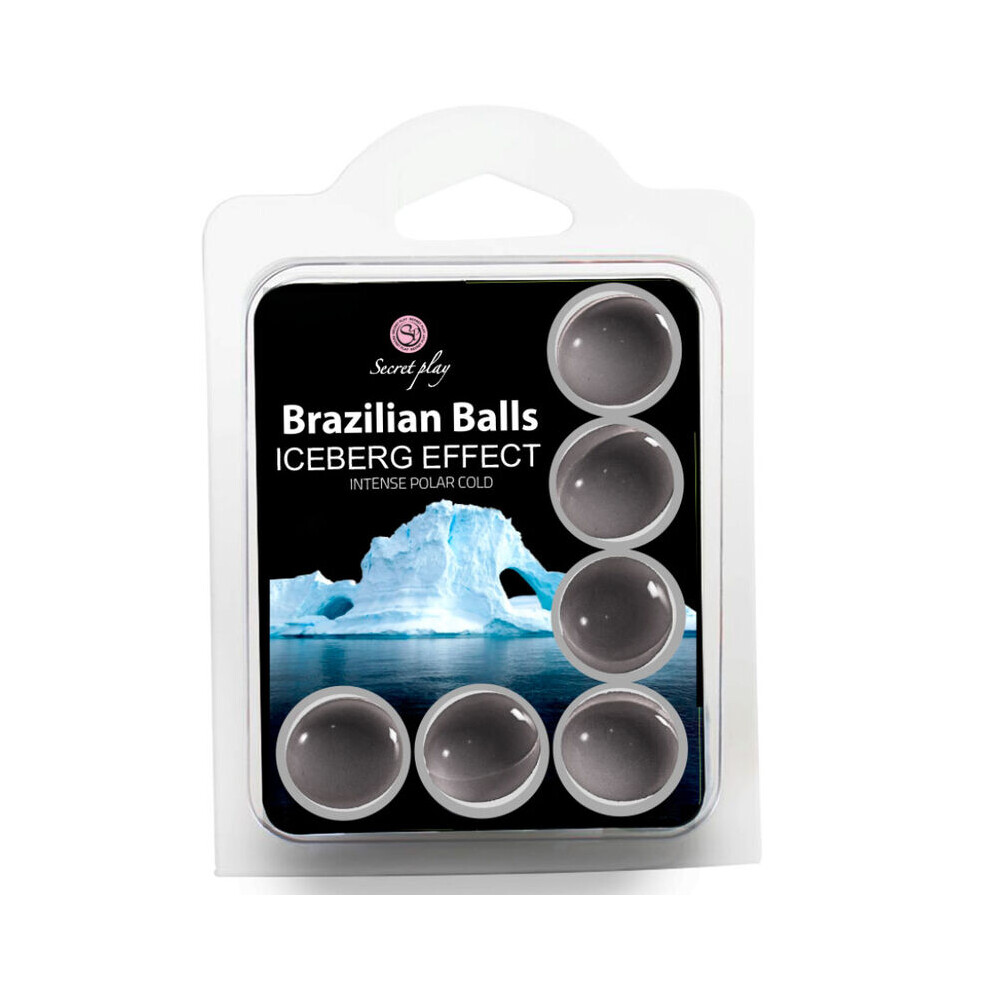 Secretplay Cosmetic Secret Play Set 6 Brazilian Balls Iceberg Effect