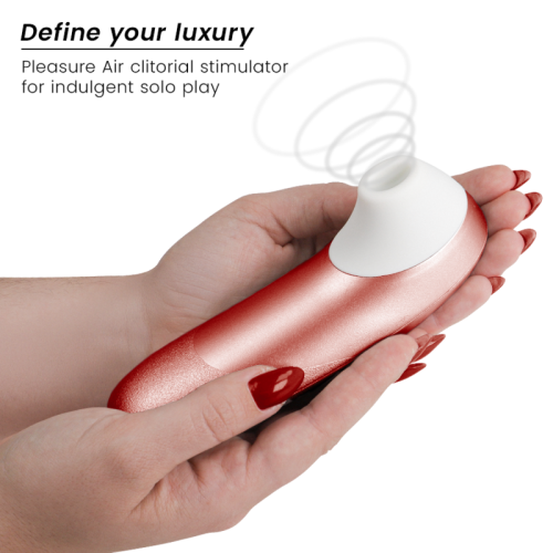 WOMANIZER - PRO VIBRANT CLITORAL STIMULATOR BURGUNDY 2