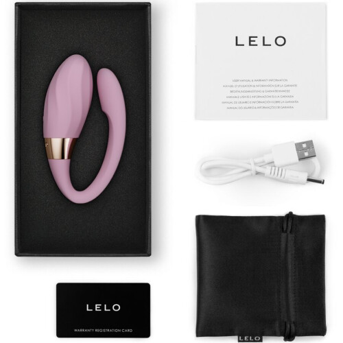 LELO LELO - TIANI TWIST COUPLES VIBRATOR SOFT PINK 1