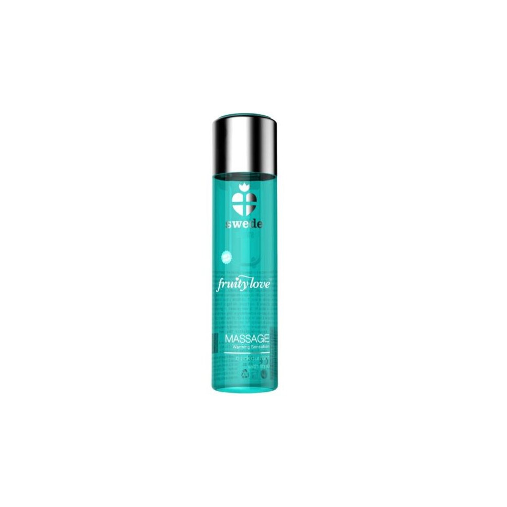 Swede Black - Fruity Love Warming Effect Massage Oil Currant And Lime 60 Ml