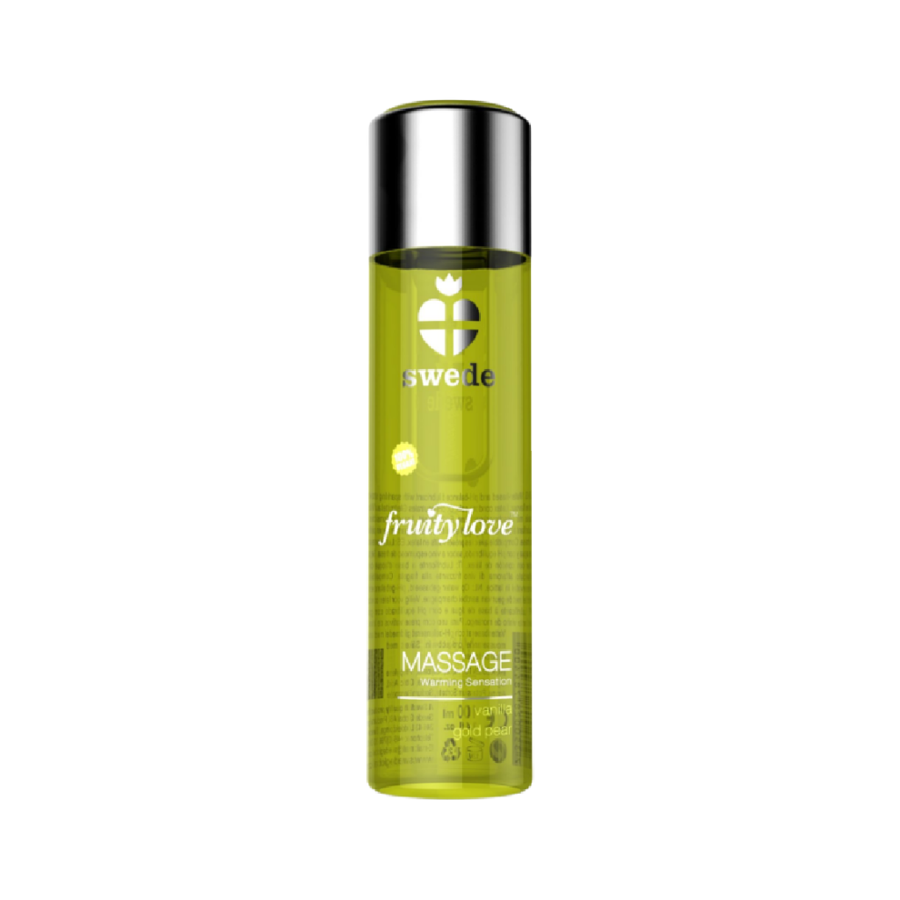 Swede Gold - Fruity Love Warming Effect Massage Oil Vanilla And Pear 120 Ml