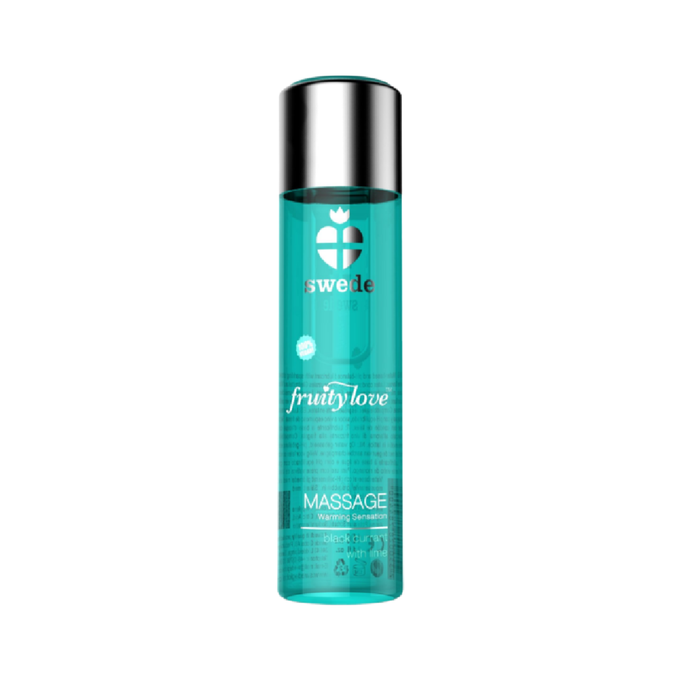 Swede Black - Fruity Love Warming Effect Massage Oil Currant And Lime 120 Ml