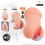 INTENSE DEEP TOUCH - CATHERINE VIBRATOR & SUCTION MASTURBATOR WITH VOICE 1