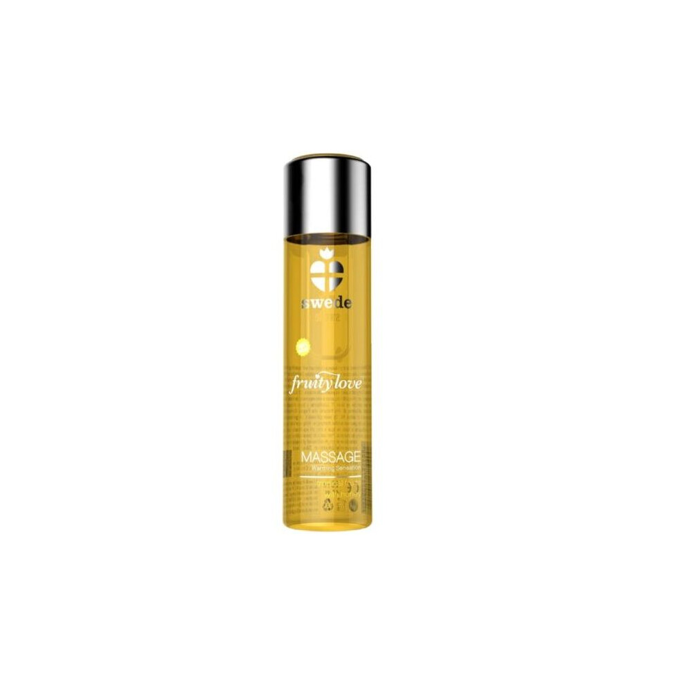 Swede - Fruity Love Warming Effect Massage Oil Tropical Fruity With Honey 60 Ml