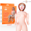 INTENSE DOLLS - SCARLETT INFLATABLE DOLL WITH THREE ORIFICES 1