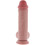 GET REAL - DELUXE REALISTIC PENIS WITH TESTICLES EXTRA THICK 28 CM 1