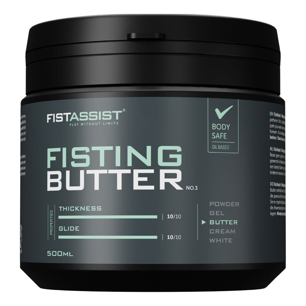 Cobeco - Fist Assist Butter Lubricant Oil-Based 500 Ml
