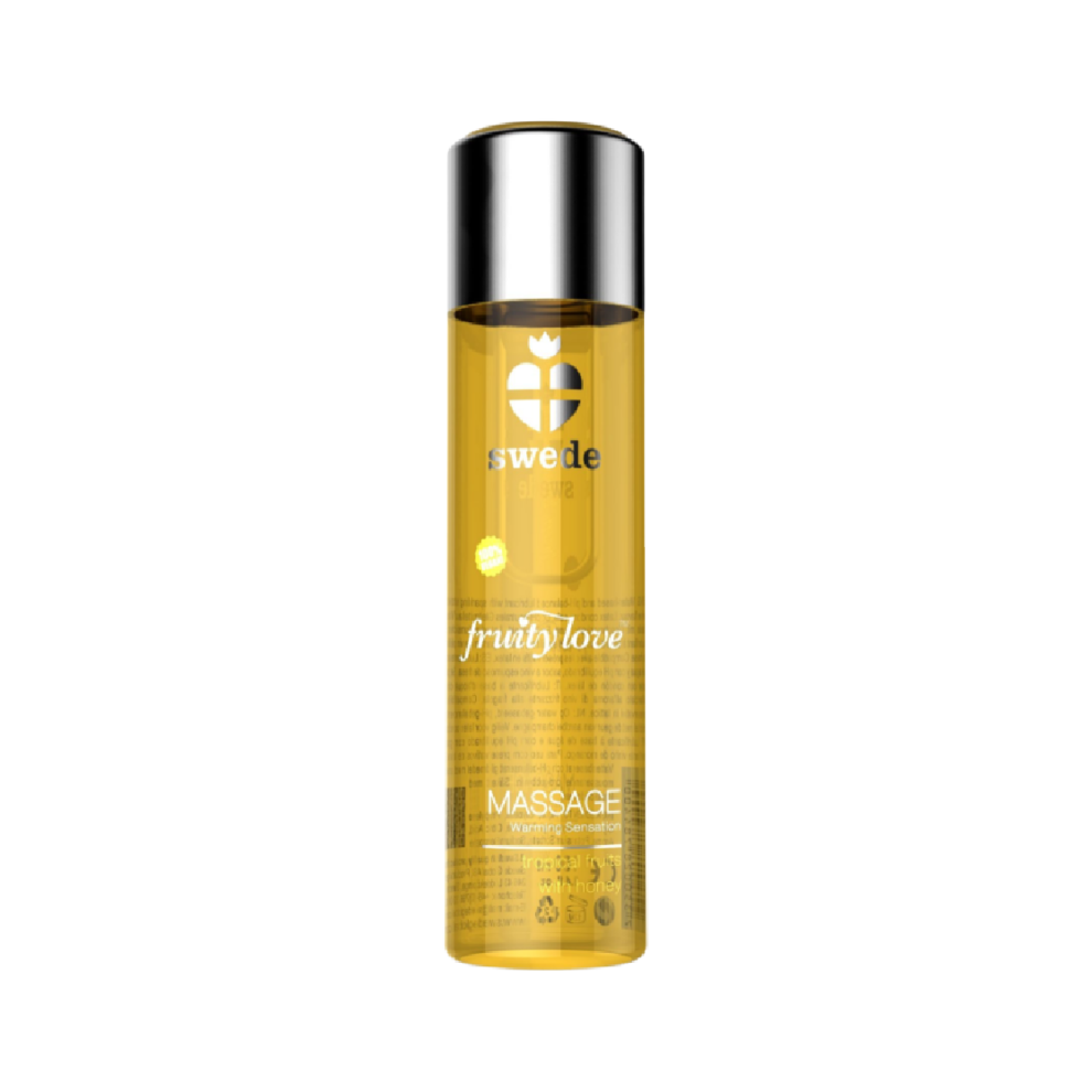 Swede - Fruity Love Warming Effect Massage Oil Tropical Fruity With Honey 120 Ml.