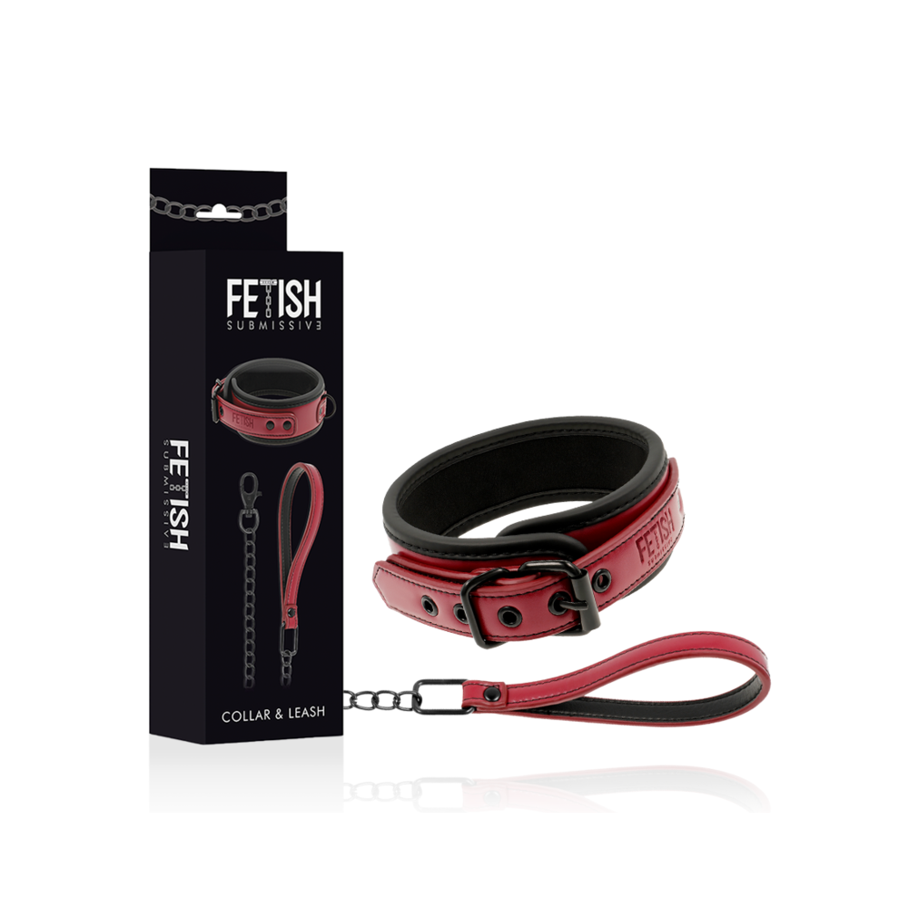 Fetish Submissive Dark Room Dark Fetish Submissive Room - Neoprene Lining Chain Necklace