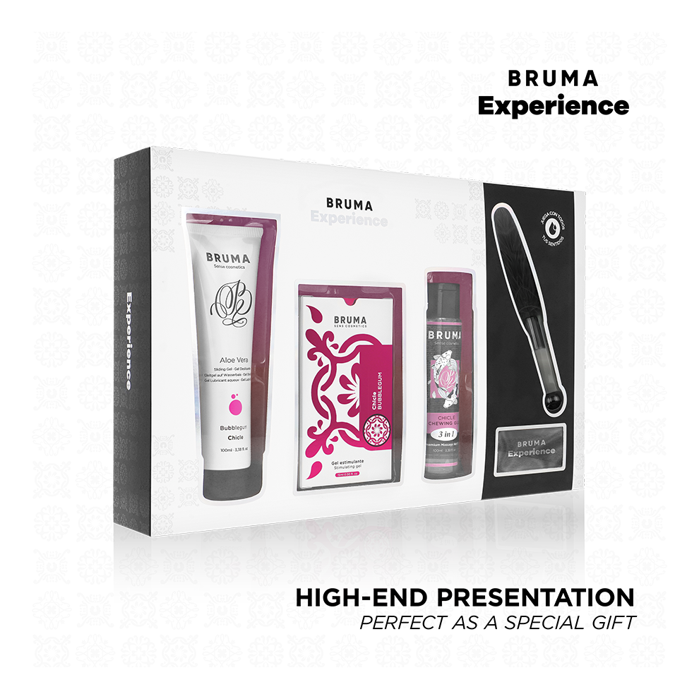 Bruma Xperience - Sweet Gum Temptation Kit With Orgasm Enhancer