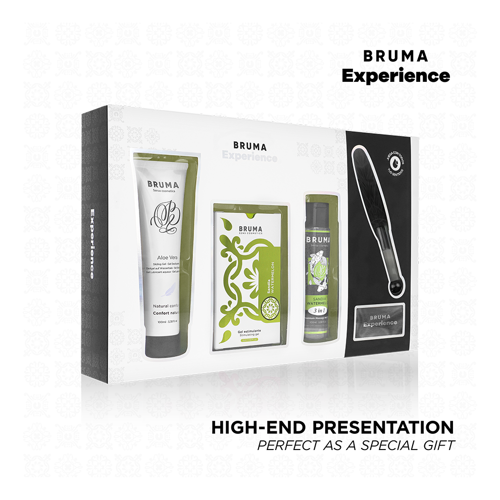 Bruma Red Xperience - Sweet Watermelon Temptation Kit With Orgasm Enhancer