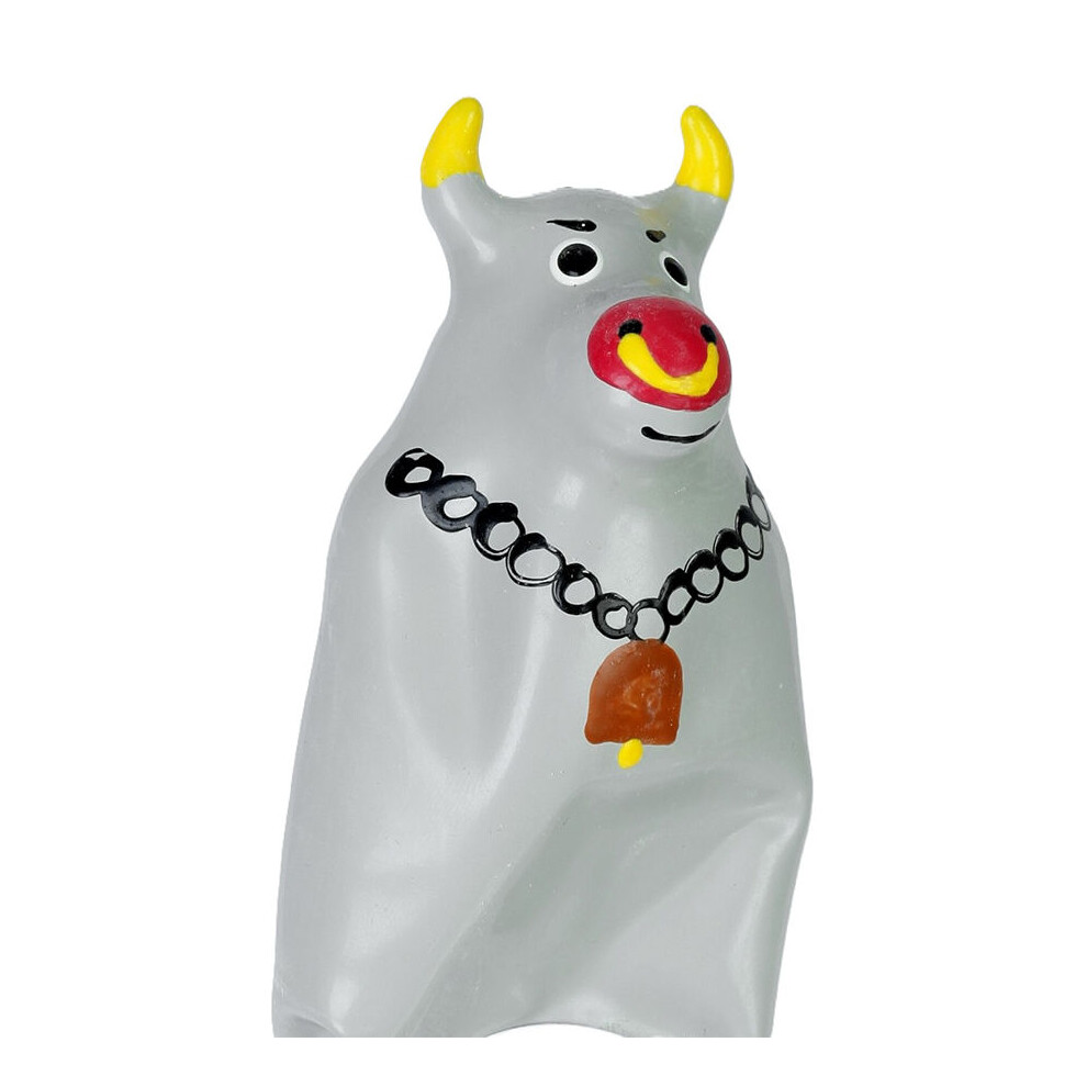 Condomerie Grey - Handpainted Novelty Condoms Bull Model Xl