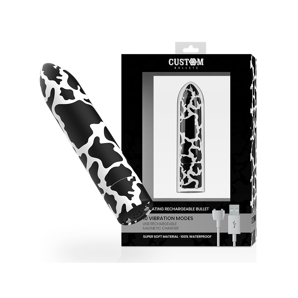 Custom Bullets - Rechargeable Cow Magnetic 10 Intensities