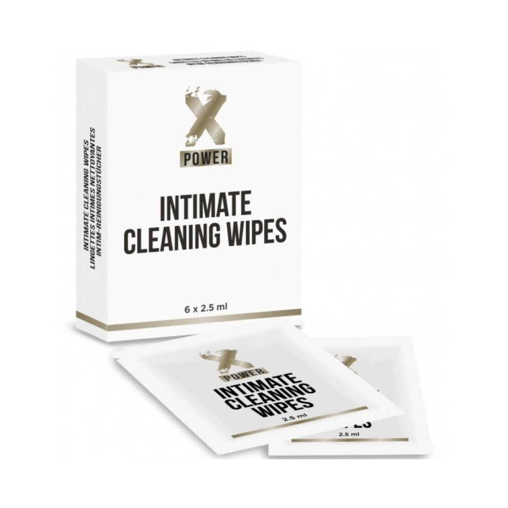 Xpower - Intimate Cleaning Wipes 6 Units
