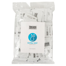 Secura Extra Wet silikonebaserede kondomer 100 stk. pose