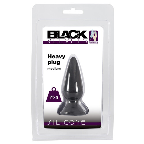 Heavy plug schwarz
